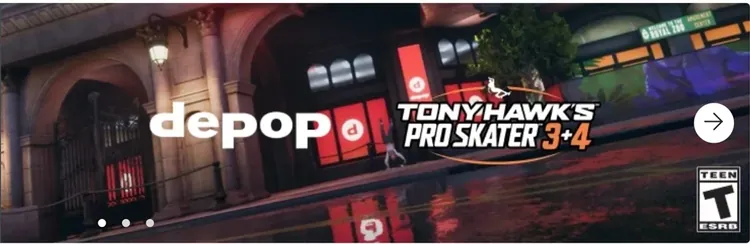 Depop x Tony Hawk
